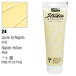 [PEBEO 169024] PEBEO Studio Acrylic 250ml 24 Naples Yellow Hue