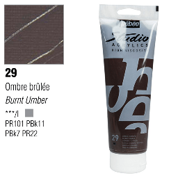 [PEBEO 169029] PEBEO Studio Acrylic 250ml 29 Burnt Umber