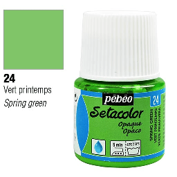 [PEBEO 295024] PEBEO Setacolor Opaque 45ml 24 Spring Green