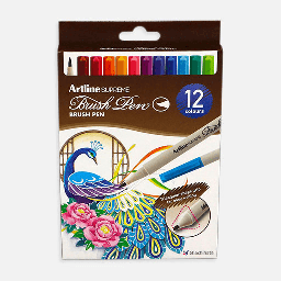 [ARTLINE EPFS-F/12W] ARTLINE Supreme Brush Pen Set x 12
