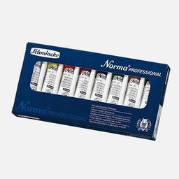 [SCHMINCKE 71108097] SCHMINCKE Norma Oil Color 20ml Set x 8