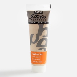 [PEBEO 525002] PEBEO Studio Texture Gel 250ml Yellow Sand