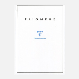 [CLAIREFONTAINE 6170] CLAIREFONTAINE Triomphe White Paper Notepad 90gsm Blank A4 x 50