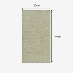 [PEBEO 795505] PEBEO 3D Raw Linen Canvas 330gsm 3cm x 20cm x 40cm