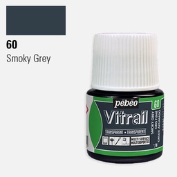 [PEBEO 050060] PEBEO Vitrail Glass Paint 45ml Smoky Grey