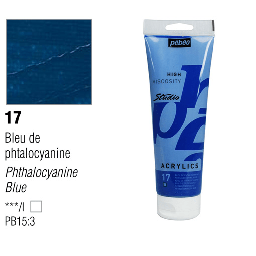[PEBEO 831017] PEBEO Studio Acrylic 100ml 17 Phthalocyanine Blue