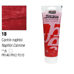 [PEBEO 831018] PEBEO Studio Acrylic 100ml 18 Naphtol Carmine