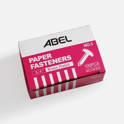 [ABEL 00303] ABEL Paper Fastener 18mm x 100