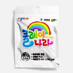 [JONGIE AJG00014] JONGIE Nara Air Dry Clay 50g White