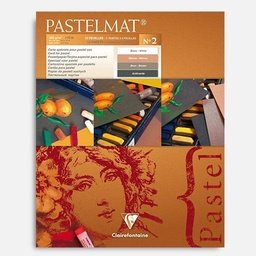 [CLAIREFONTAINE 96007] CLAIREFONTAINE Pastelmat Card For Pastel 360gsm 24cm x 30cm x 12 No. 2