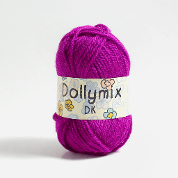 [KING COLE 268] KING COLE Dolly Mix Acrylic Yarn 25g Cerise