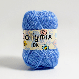[KING COLE 056] KING COLE Dolly Mix Acrylic Yarn 25g Cornflower Blue