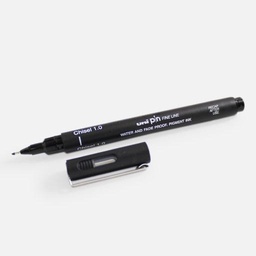 [UNI PIN CS1-200 BLK] UNI Pin Calligraphy Pen 1mm Black