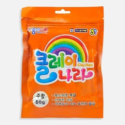 [JONGIE AJG00016] JONGIE Nara Air Dry Clay 50g Orange