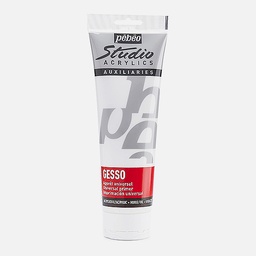 [PEBEO 524110] PEBEO Studio Acrylic Gesso 250ml (Primer)