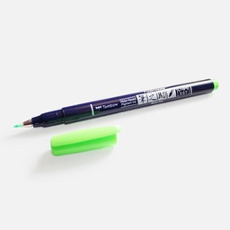 [TOMBOW WS-BH92] TOMBOW Fudenosuke Brush Pen Neon Green