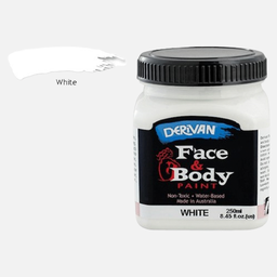 [DERIVAN 1FP2W] DERIVAN Face & Body Paint 250ml White