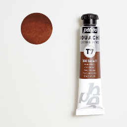 [PEBEO 122300] PEBEO T7 Extra Fine Gouache 20ml 300 Velvet Brown