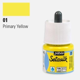 [PEBEO 181001] PEBEO Setasilk Paint 45ml Primary Yellow
