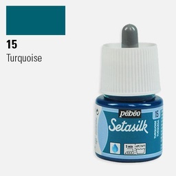 [PEBEO 181015] PEBEO Setasilk Paint 45ml Turquoise