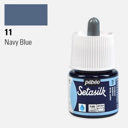 [PEBEO 181011] PEBEO Setasilk Paint 45ml Navy Blue