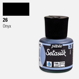 [PEBEO 181026] PEBEO Setasilk Paint 45ml Onyx