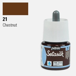 [PEBEO 181021] PEBEO Setasilk Paint 45ml Chestnut