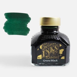 [DIAMINE 700987827675] DIAMINE Fountain Pen Ink 80ml Green Black