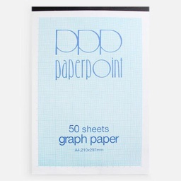 [A'ZONE 13101] A'ZONE Paperpoint 1mm Graph Paper Pad A4 x 50