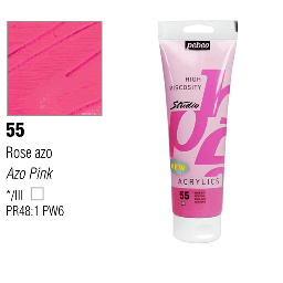 [PEBEO 831055] PEBEO Studio Acrylic 100ml 55 Azo Pink