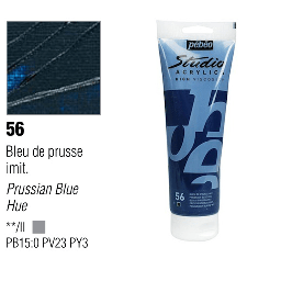 [PEBEO 831056] PEBEO Studio Acrylic 100ml 56 Prussian Blue Hue