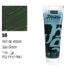 [PEBEO 837059] PEBEO Studio Acrylic 100ml 59 Opaque Sap Green