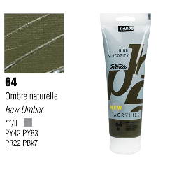 [PEBEO 831064] PEBEO Studio Acrylic 100ml 64 Raw Umber