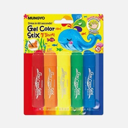 [MUNGYO MGCS-5A] MUNGYO Gel Color Stix Crayon Set x 5