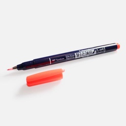 [TOMBOW WS-BH94] TOMBOW Fudenosuke Brush Pen Neon Red
