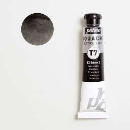 [PEBEO 121013] PEBEO T7 Extra Fine Gouache 20ml 13 Black Lake