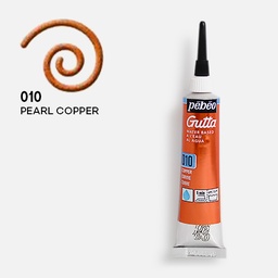 [PEBEO 147010] PEBEO Water Based Gutta Outliner 20ml Pearl Copper