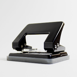 [CARL 100XL-B] CARL 100XL Paper Punch 2-Hole Black