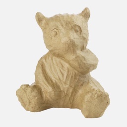 [DECOPATCH SA174] DECOPATCH Paper Mache Small Sitting Bear
