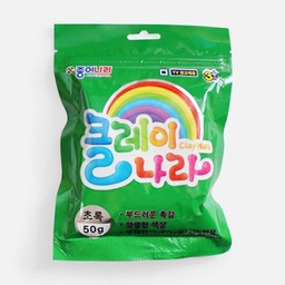 [JONGIE AJG00017] JONGIE Nara Air Dry Clay 50g Green