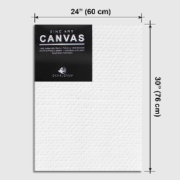 [OVJ A2430] OVJ Cotton Canvas Board 280gsm 24" x 30"