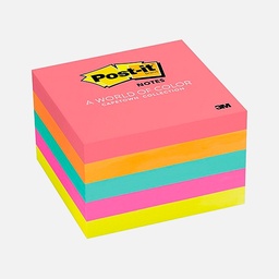 [3M 654-5SSJOY] 3M Post-it Notes 3” x 3” x 450 Summer Joy