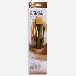 [PRINCETON 9146] PRINCETON 9146 Real Value Brush Set x 4