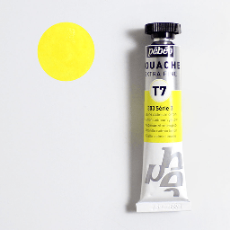 [PEBEO 122303] PEBEO T7 Extra Fine Gouache 20ml 303 Lemon Cadmium Yellow