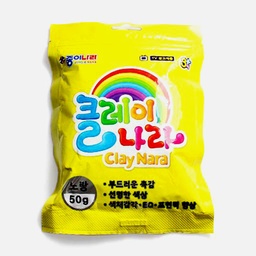 [JONGIE AJG00012] JONGIE Nara Air Dry Clay 50g Yellow
