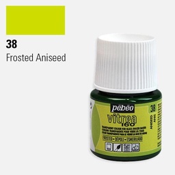 [PEBEO 112038] PEBEO Vitrea 160 Water-Based Glass Paint 45ml Frosted Aniseed