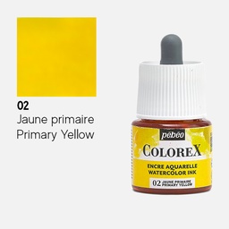 [PEBEO 417059] PEBEO Colorex Watercolor Ink 45ml Primary Yellow