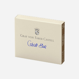 [FABER-CASTELL 141101] FABER-CASTELL Ink Cartridge x 6 Cobalt Blue