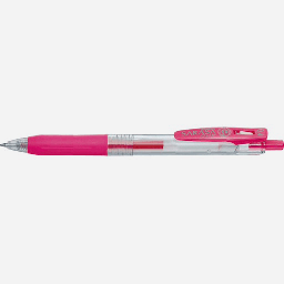 [ZEBRA JJS15-P] ZEBRA Sarasa Clip Roller Pen 0.4mm Pink
