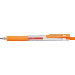 [ZEBRA JJS15-OR] ZEBRA Sarasa Clip Roller Pen 0.4mm Orange